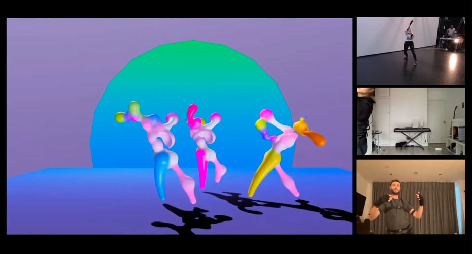 Digital imaging of dancers